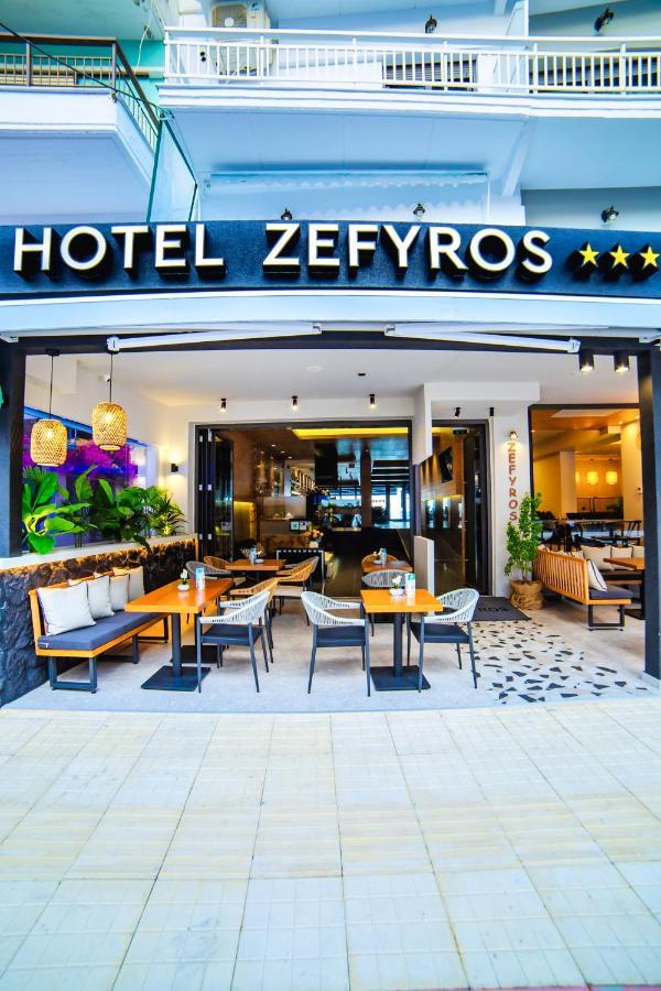 Hotel Zefyros Paralía Eksteriør billede